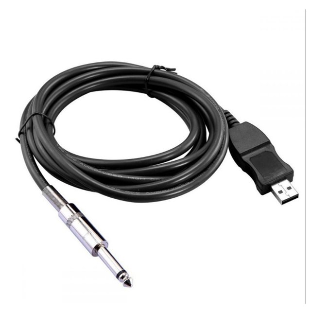 Cable de Guitarra Eléctrica Conector de 6. para Accesorios Musicales Sunnimix Cable de audio de guitarra USB
