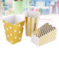 thumbnail image 4 of 36Pcs Popcorn Boxes Container Birthday Baby Showers Wedding Party Favors Supplies Decoration (Gold), 4 of 5