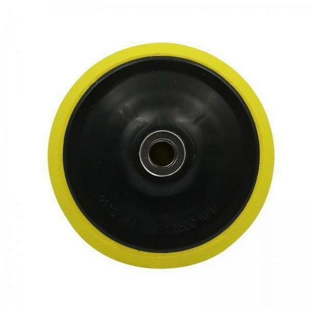 4x Almohadilla de Respaldo de Disco de Lijado, Placa de Respaldo de Lijado Almohadilla de Disco de Lijado para Pulidor Adaptador de Taladro Pulidora M 4 piezas