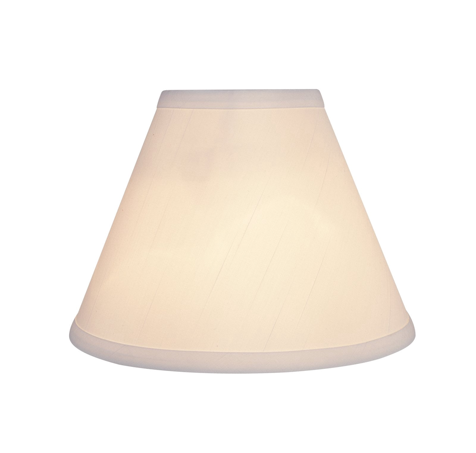 Aspen Creative 58762 Transitional Hardback Empire Shape UNO Construction Lamp Shade in White, 11" Wide (4" x 11" x 7")