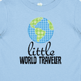 thumbnail image 4 of Inktastic Little World Traveler Boys or Girls Baby T-Shirt, 4 of 5
