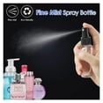 thumbnail image 4 of WANGQI 10PCS 10/20/30/50/60/100ML Refillable Transparent Plastic Perfume Atomizer Empty Plastic Spray Bottles Protable Travel Bottles, 4 of 7