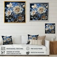 thumbnail image 4 of Designart "Harmonious Crystal Blue Cornflowers II" Cornflowers Canvas Art Print, 4 of 7