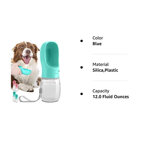 Pet Water Bottle for Dogs, Lightweight & Convenient for Travel - Pet Clever
