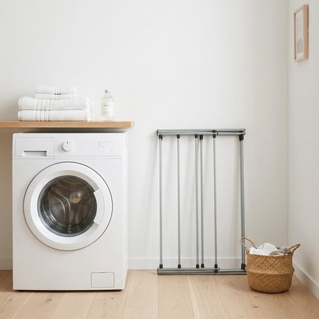 MAINSTAYS OVERSIZED COLLAPSIBLE STEEL LAUNDRY DRYING RACK