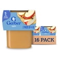 thumbnail image 1 of Alimento Gerber Segunda Etapa Puré de Manzana para Bebés 113 g Paquete de 16, 1 of 9