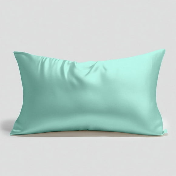 Silk Pillowcase for Hair Simulated Silk Hair Pillowcase and - Simulated Silk Pillowcase 25X18In with Envelope Closure