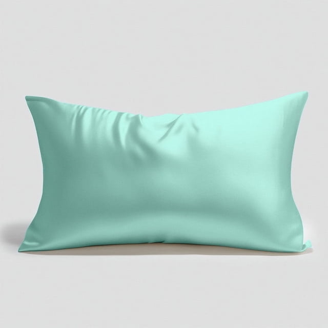 Silk Pillowcase for Hair Simulated Silk Hair Pillowcase and - Simulated Silk Pillowcase 25X18In with Envelope Closure