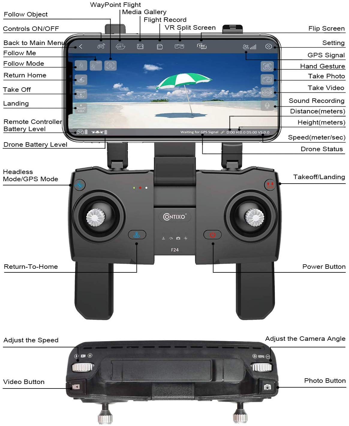 Contixo online f24 pro