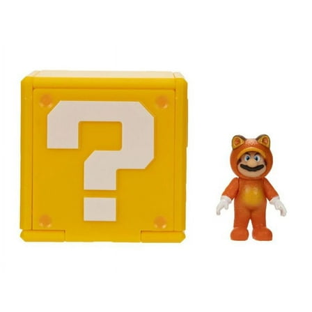 The Super Mario Bros. Movie Tanooki Mario Mini Figure
