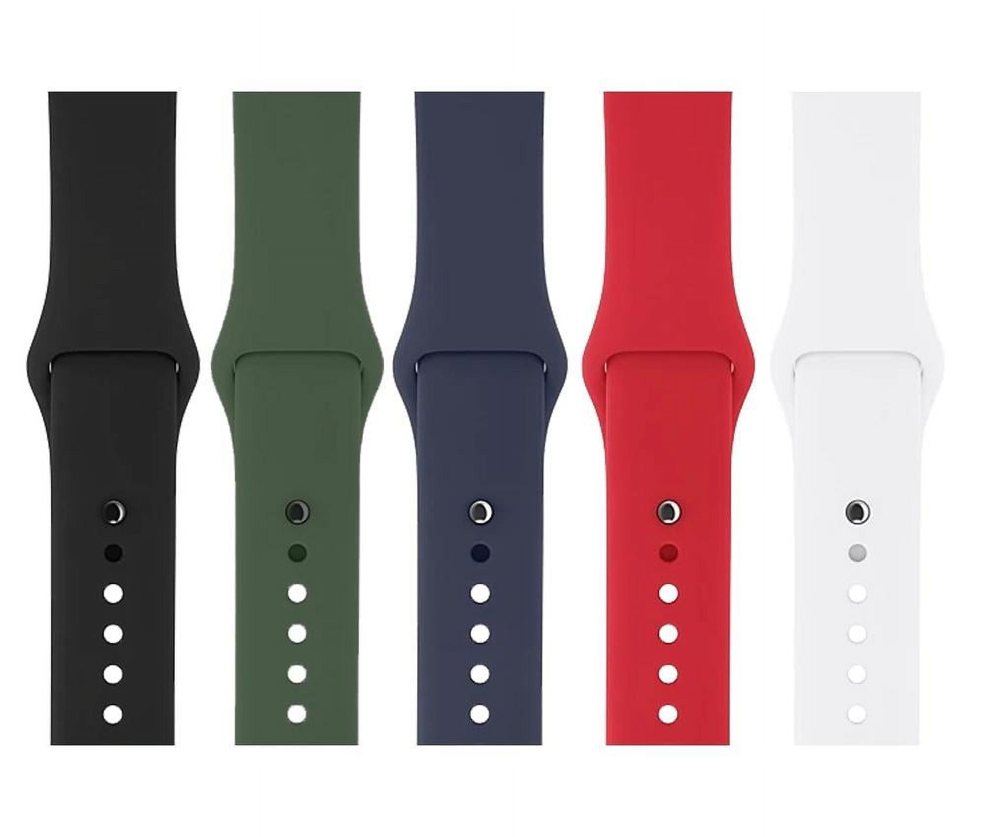 Apple Watch Series 6 GPS 40 mm Blue Aluminum Case with Deep Navy Sport Band, 1 Each