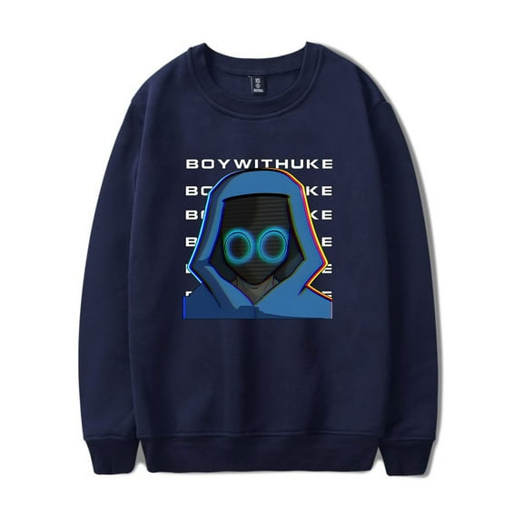 Boywithuke Long Sleeve Crewneck Sweatshirt Merch For Men/Women Unsiex Winter Fashion Hiphop Streetwear