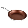thumbnail image 2 of 12" Stainless Steel Pan by Ozeri with ETERNA, a 100% and APEO-Free Non-Stick Coating, 2 of 7