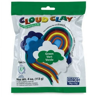 Green Air Dry Lightweight Foam Clay