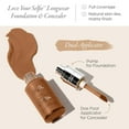 thumbnail image 4 of PÜR MINERALS 4-in-1 Love Your Selfie Longwear Foundation & Concealer Full Coverage, Hydrating Formula, Cruelty Free, 1.7 F. Oz.,Cocoa/DG7, 4 of 6