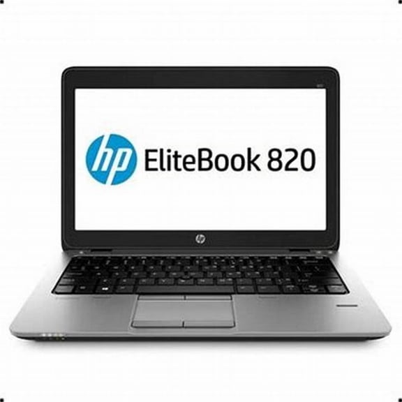 Restored HP EliteBook 820 G2 Laptop, 12.5" Display, Intel Core i5, 8GB RAM, 256GB SSD, Windows 10 Pro
