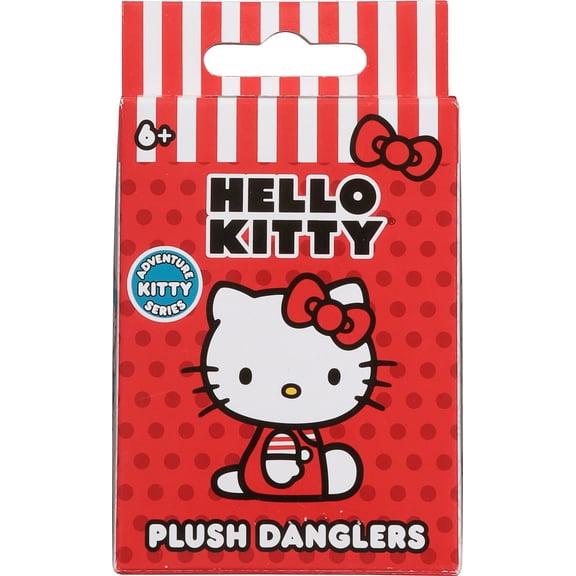 Bullsitoy 6 Hello Kitty Plush Danglers 1 ea