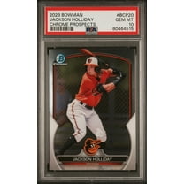 Graded 2023 Topps Bowman Jackson Holliday #BCP20 Chrome Prospects Rookie RC Baseball Card PSA 10 Gem Mint