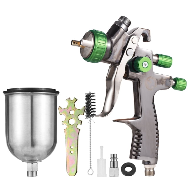 PISTOLA DE PULVERIZACIÓN de aire de alimentación por gravedad LVLP, Mini Kit de pistola de pulveriz Tomshoo Pulverizador de pintura