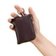 thumbnail image 2 of Monedero, monedero, piel imeetu, con doble llavero, color café, 2 of 9