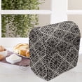 thumbnail image 4 of Ethnic Lounger Chair Bag, Traditional Lacy Style Geometric Circles in Boho Oriental Effects, High Capacity Storage with Handle Container, Lounger Size, Seal Brown and Ivory, by Ambesonne, 4 of 5