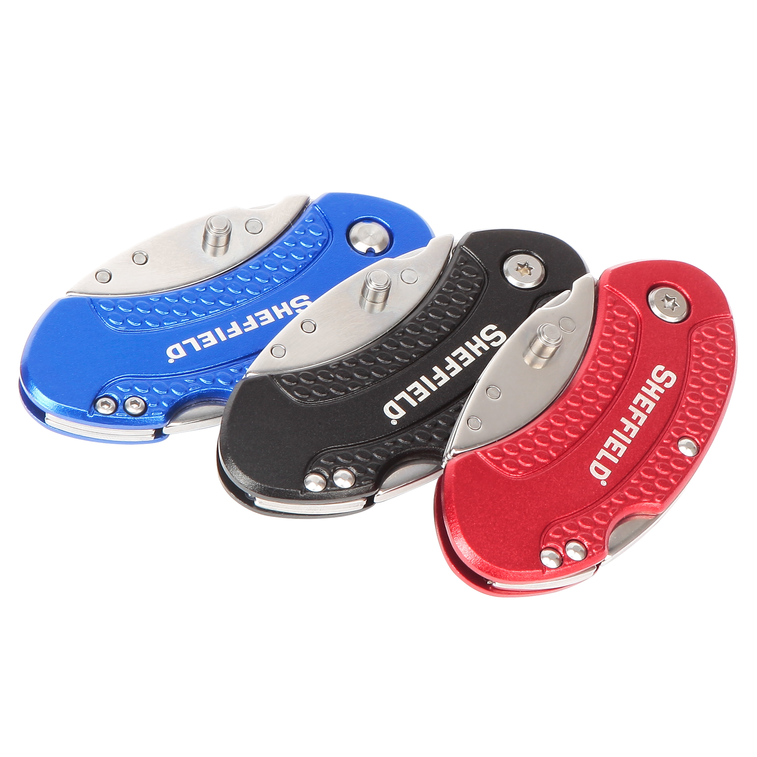 Sheffield 3Piece Utility Knife Set, Elliptical, Carded Walmart