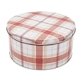 thumbnail image 3 of Way To Celebrate Plaid Round Tin Set, 3 piece, 3 of 6