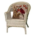 thumbnail image 4 of Trans-Ocean Imports 7FP8S439412 18 in. Square Liora Manne Frontporch Bird Indoor & Outdoor Hand Tufted Pillow - Neutral, 4 of 4
