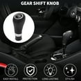 thumbnail image 2 of Unique Bargains Automatic Gear Shifter Knob for Mercedes-Benz C-Class Front Automotive Gearbox Stick Shifter Lever Knob Black Plastic 1 Pc, 2 of 6