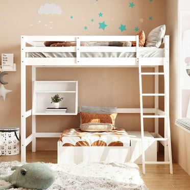 South S Logik Twin Loft Bed 39, Logik Twin L Shaped Bunk Bed With Drawers