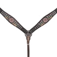 thumbnail image 5 of HILASON Western Horse Headstall Breast Collar Leather Brown, 5 of 8