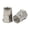 M3 (silver), variant on 100 Pieces Half Hexagon Flat Head Thread Insert Open Type Half Semi Hex Binding Insert Rivet Nut Rivnut Nutsert