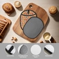 thumbnail image 4 of Pofeuu Autumn Leaves 3 Print Silicone Pot Mat Mitten With Hanging Loop Heat Resistant Oven Mitts Non-Slip Bbq Baking Smoking Potholders, 4 of 7