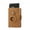 Brown with buckle (zipper bag on back), variant on RFID tracker case, AirTag locator card holder, credit card holder wallet
