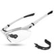 thumbnail image 1 of ROCKBROS Gafas de sol deportivas fotocromáticas para hombre, gafas de ciclismo MTB, gafas de sol ajustables con banda elástica extraíble, color blanco, 1 of 1