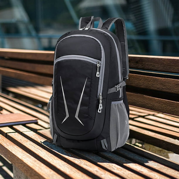 Organizadores de armario y almacenamiento, Organización y almacenamiento, Contenedores de almacenamiento, Bolsa de montañismo Mochila de gran capacidad Ultraligera y plegable Mochila de ocio al aire l