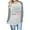 B-Green Grey, variant on MOUSYA Be A Cindy Lou Who T-Shirt Tee Christmas Raglan Long Sleeve Tops Splicing Baseball Tees Shirt for Women
