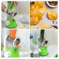 thumbnail image 4 of PEACNNG Kitchen Garlic Grinding Roller Potato Masher Vegetable Grater Peeling Garlic Puller, 4 of 5
