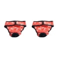thumbnail image 2 of kurtrusly Physiological Pants For Dogs Experience And With These Tailored Pants Reusable Bow Tie - Big Red XL 2Set, 2 of 6