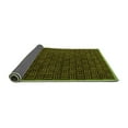 thumbnail image 2 of Ahgly Company Indoor Rectangle Abstract Green Modern Area Rugs, 7' x 10', 2 of 4