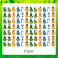 thumbnail image 2 of 90 pcs Mini Resin Football Duck Figurines, Multicolor Tiny Plastic Soccer Duck Figures for Garden Dollhouse Micro Landscape Craft Ornament Decoration, 2 of 7