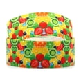 thumbnail image 4 of Cintas de grosgrain con estampado de frutas de 5 yardas y 25mm para decoraciones para fiestas de Navidad y bodas, suministros de cintas artesanales con lazo DIY, 5Yc28559, 4 of 4