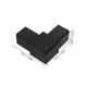 thumbnail image 2 of unbranded 12Ud Conectores En L De Plástico Para De Aire Acondicionado Y Muebles, 2 of 8