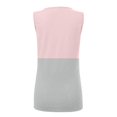 thumbnail image 5 of Blouses Sans Manches Décontractées pour Femmes à Boutons Col en V, 5 of 5