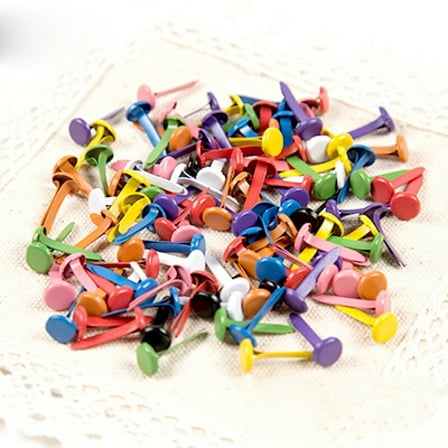 GOOHOCHY 150 Pcs Multicolor Small -legged Nails Child