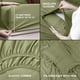 thumbnail image 4 of Juego de sábanas Utopia Bedding Twin, 3 piezas, microfibra, color oliva, 4 of 7