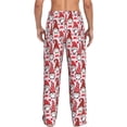 thumbnail image 3 of Picia Christmas Gnome Mens Soft Woven Cotton Elastic Waistband Sleep Pajama Pant Lounge Sleep Pant With Pockets And Drawstring-XX-Large, 3 of 9