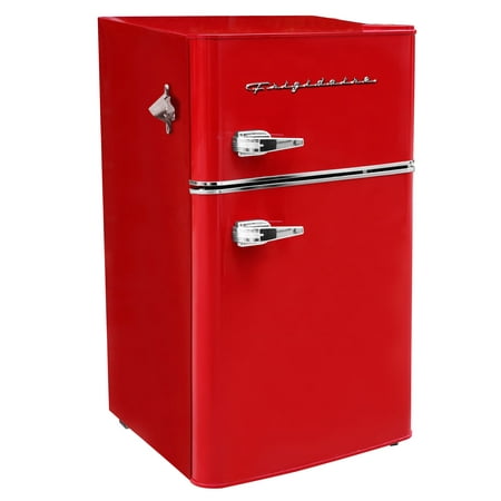 UPC 058465809331 product image for Frigidaire Retro 3.2 Cu ft Two Door Compact Refrigerator with Freezer  Red | upcitemdb.com