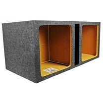 Rockville RDVK15 Dual 15” MDF Solo Baric L7/L5/L3 Vented Subwoofer/Car Sub Box