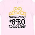 thumbnail image 4 of Inktastic Princess Today Future Ceo Tomorrow Girls Toddler T-Shirt, 4 of 5